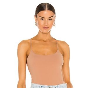 Susana Monaco | Thin strap racer back tank | Nude | XS